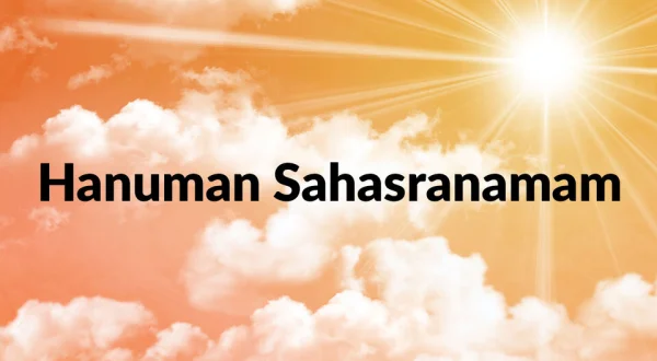 Hanuman Sahasranamam