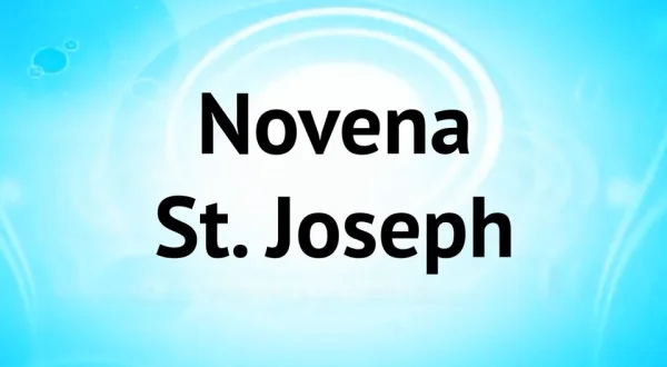 Novena St. Joseph
