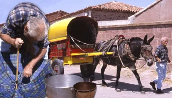 Estañador, paragüero y calderero. Oficio ambulante para la reparación de objetos en los pueblos