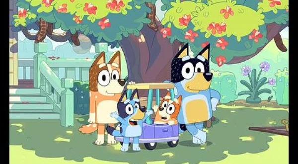 ディズニージュニア えいごのじかん ブルーイ◆英語放送