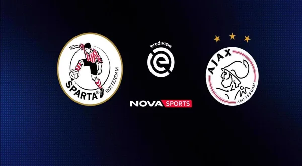 Live: Ποδόσφαιρο: Σπάρτα Ρότερνταμ - Άγιαξ
