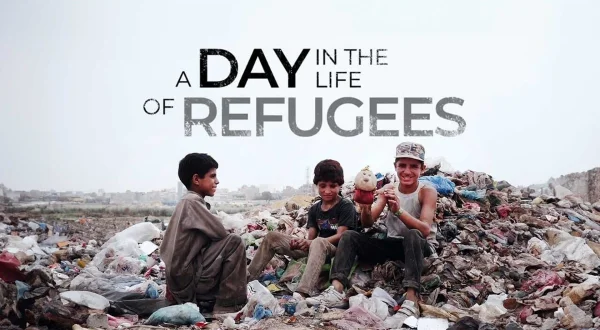 Refugees. A Day in the Life.