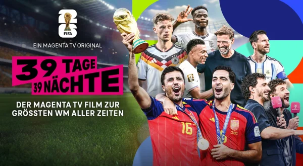 39 Tage, 39 Nächte. Der MagentaTV Film zur größten WM aller Zeiten