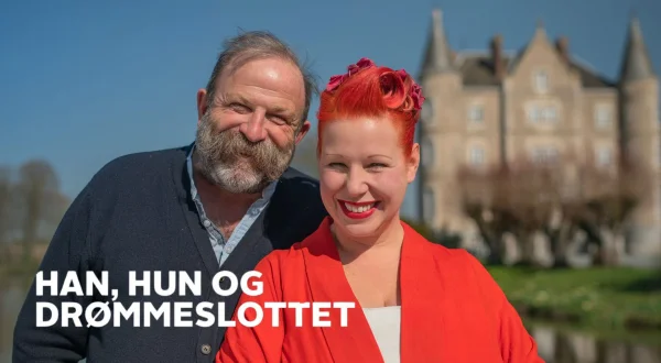 Han, hun og drømmeslottet - på tur
