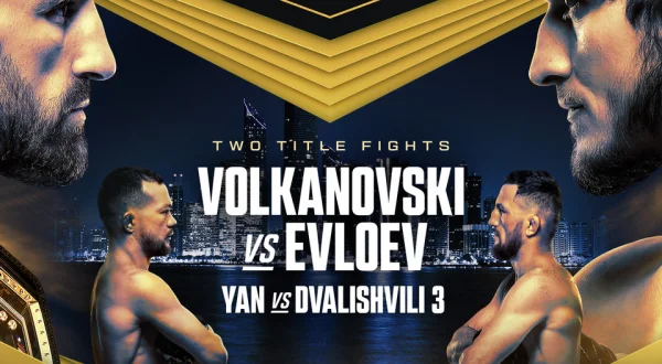 UFC 333: Volkanovski vs. Evloev