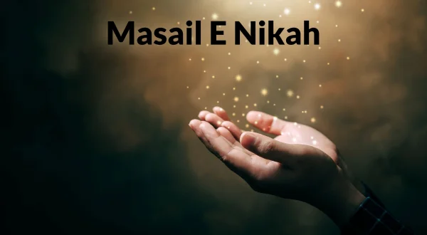 Masail E Nikah