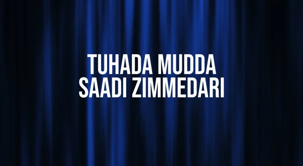Tuhada Mudda Saadi Zimmedari