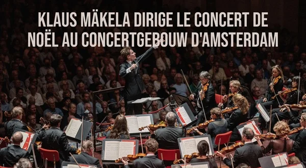 Klaus Mäkela dirige le Concert de Noël au Concertgebouw d'Amsterdam