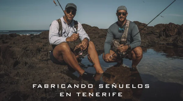 Fabricando señuelos en Tenerife