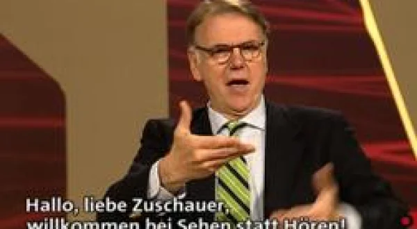 Sehen statt Hören