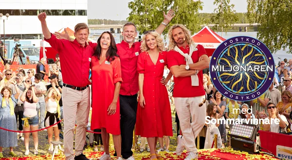 Postkodmiljonären med Sommarvinnare