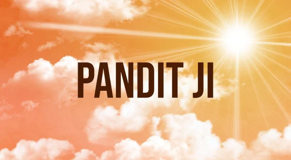 पंडित जी