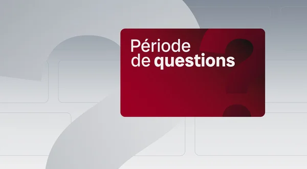 Live: La période de questions