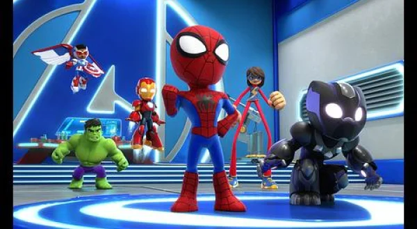 スパイディ and アイアンマン:アベンジャーズ チームアップ！字/日英