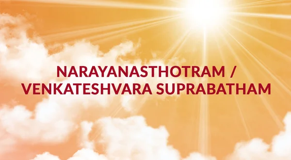 Narayanasthotram / Venkateshvara Suprabatham