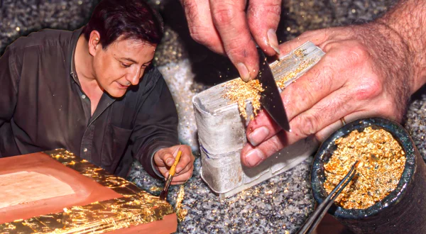 El batihoja. Elaboración artesanal del pan de oro en un pequeño taller