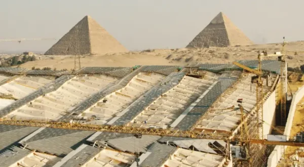 Le grand musée égyptien : Chantier pharaonique