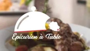 Epicurien à table