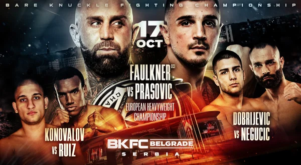 BKFC Belgrade: Faulkner vs. Prasovic
