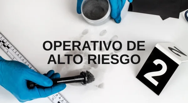 Operativo de alto riesgo