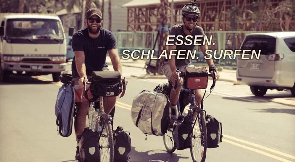 Essen. Schlafen. Surfen