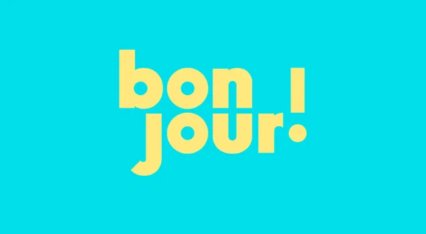 Live: Bonjour !