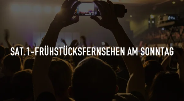 Live: SAT.1-Frühstücksfernsehen am Sonntag
