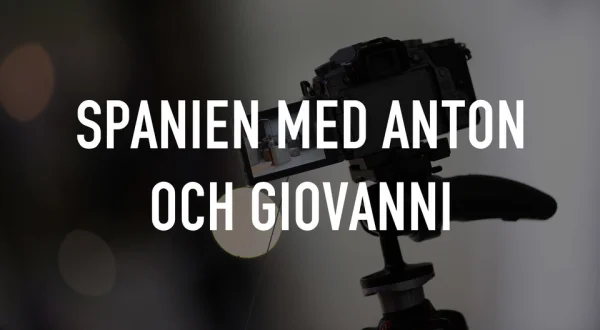 Spanien med Anton och Giovanni