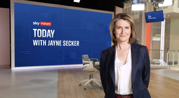 Live: Sky News Today with Jayne Secker