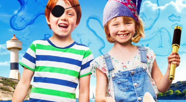 Casper en Emma op jacht naar de schat