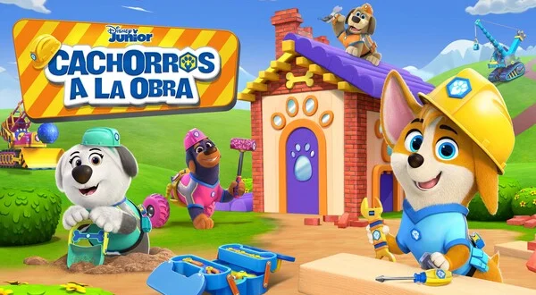 Cachorros a la obra