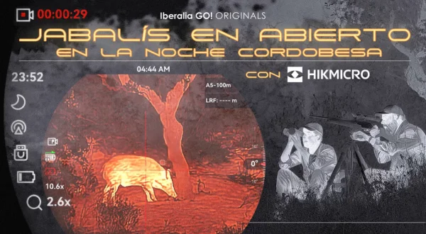 Aguardos en abierto en la noche cordobesa com Hikmicro