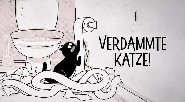 Verdammte Katze!