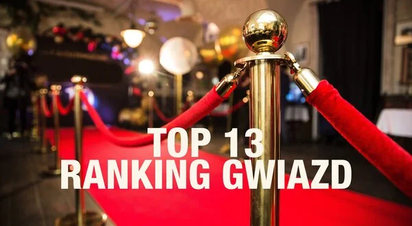 Top 13 Ranking gwiazd