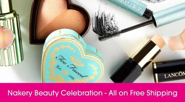 Live: Nakery Beauty Celebration - All on Free Shipping