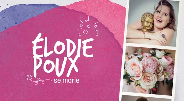 Élodie Poux se marie