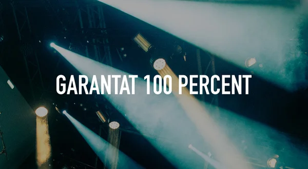 Garantat 100 percent