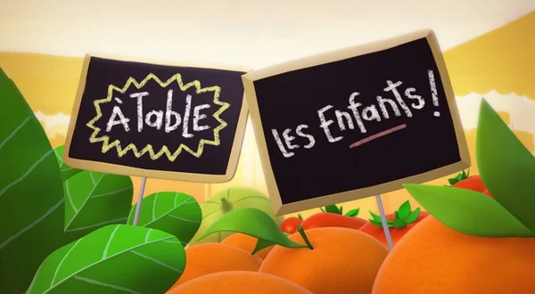 À table les enfants