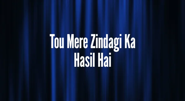 Tu Meri Zindagi Ka Hasil Hai
