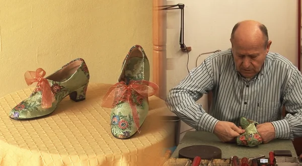 El zapatero remendón. Fabricación artesanal de zapatos a medida por un experto