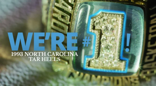 We're #1! 1993 North Carolina Tar Heels