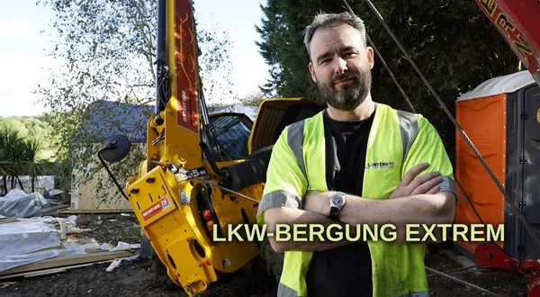 LKW-Bergung extrem