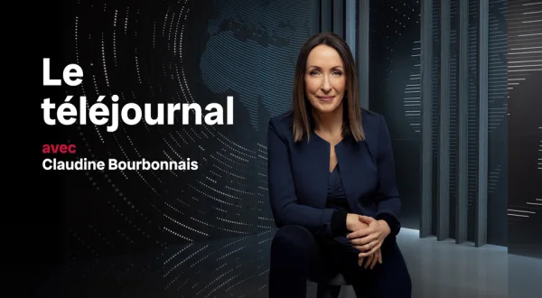 Live: Le téléjournal avec Claudine Bourbonnais