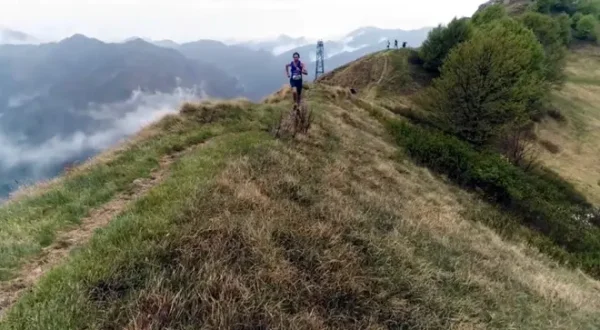 Corsa in montagna