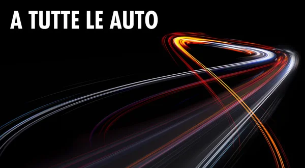 A tutte le auto