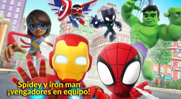 Spidey y iron man ¡vengadores en equipo!