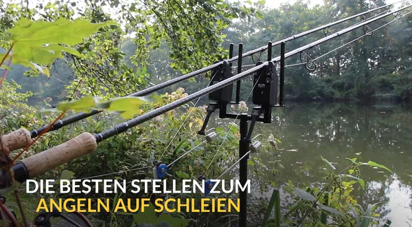 Die besten Stellen zum Angeln auf Schleien
