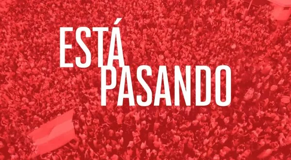 Está pasando