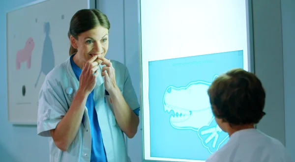 Bamselægen - Knækket tand og hjernerystelse