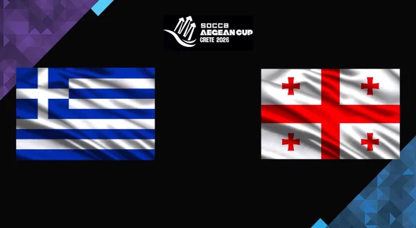 Live: Ποδόσφαιρο: Ελλάδα - Γεωργία